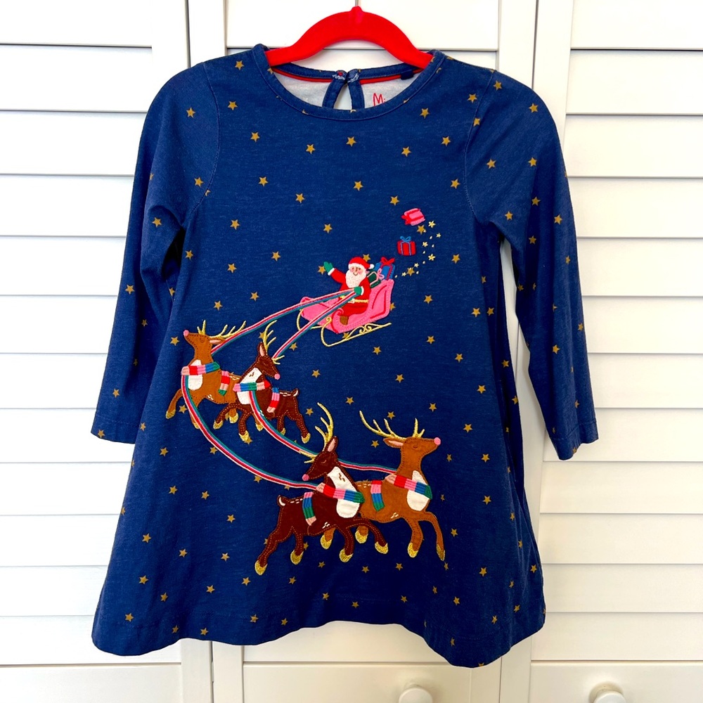 Mini Boden tunic holiday dress 🎅🏻🎄